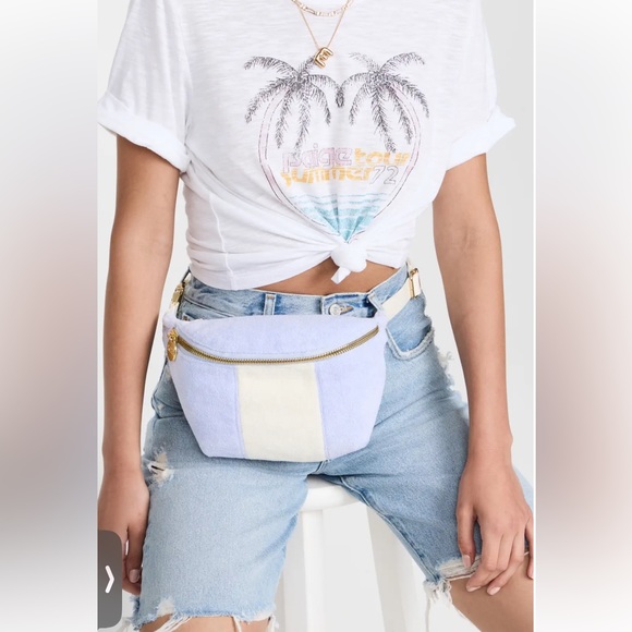 Stoney Clover Lane Terry Cloth Fanny Pack High Tide - Picture 5 of 6